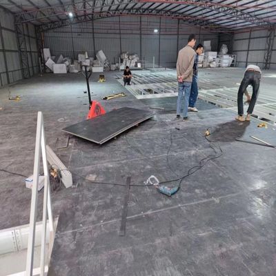 Tabla de suelo de óxido de magnesio a prueba de fuego aislada por calor de 18 mm de densidad