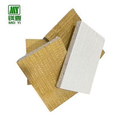 Tabla de suelo de MgO de 3 capas amarilla de 50 mm para pisos de contenedores