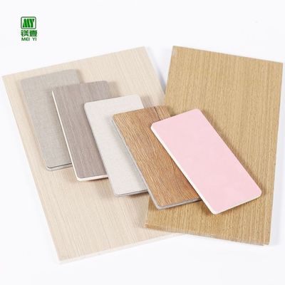 Tablas de pared laminadas de MgO decorativas de colores para interiores contemporáneos