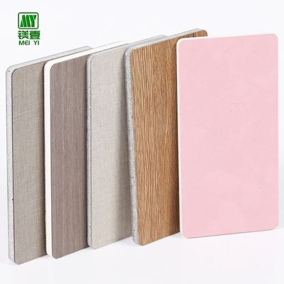 Panel de pared divisoria a prueba de fuego de 3-30 mm con placa MgO decorativa