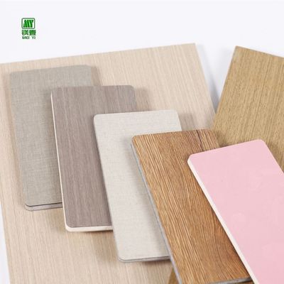 Panel de pared decorativo impermeable al fuego placa MgO laminada 1220*2440mm