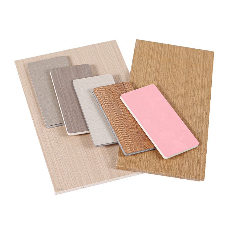 Tabla de MgO laminada resistente al fuego colorida y decorativa contemporánea